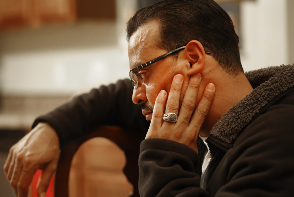 Juan Cardenas relied on word-of-mouth when he chose to place his son, Carlos, in a religious day care in Indianapolis. “I thought they were going to do a good job because they served God,” he said.Credit: Chris Bergin for Reveal
